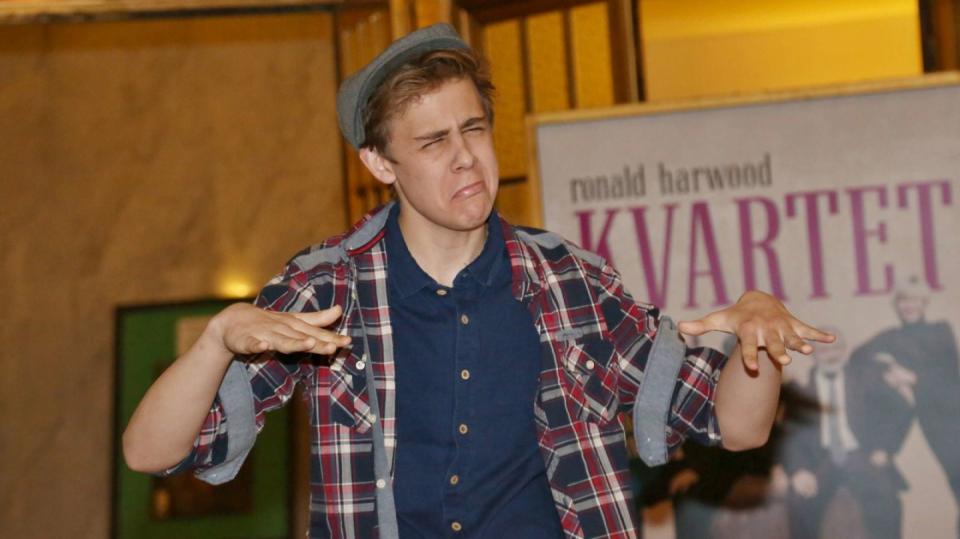 Vincent Navrátil dělal pantomimu